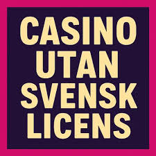 Casino utan svensk licens med låg insättning - Fördelar och Möjligheter